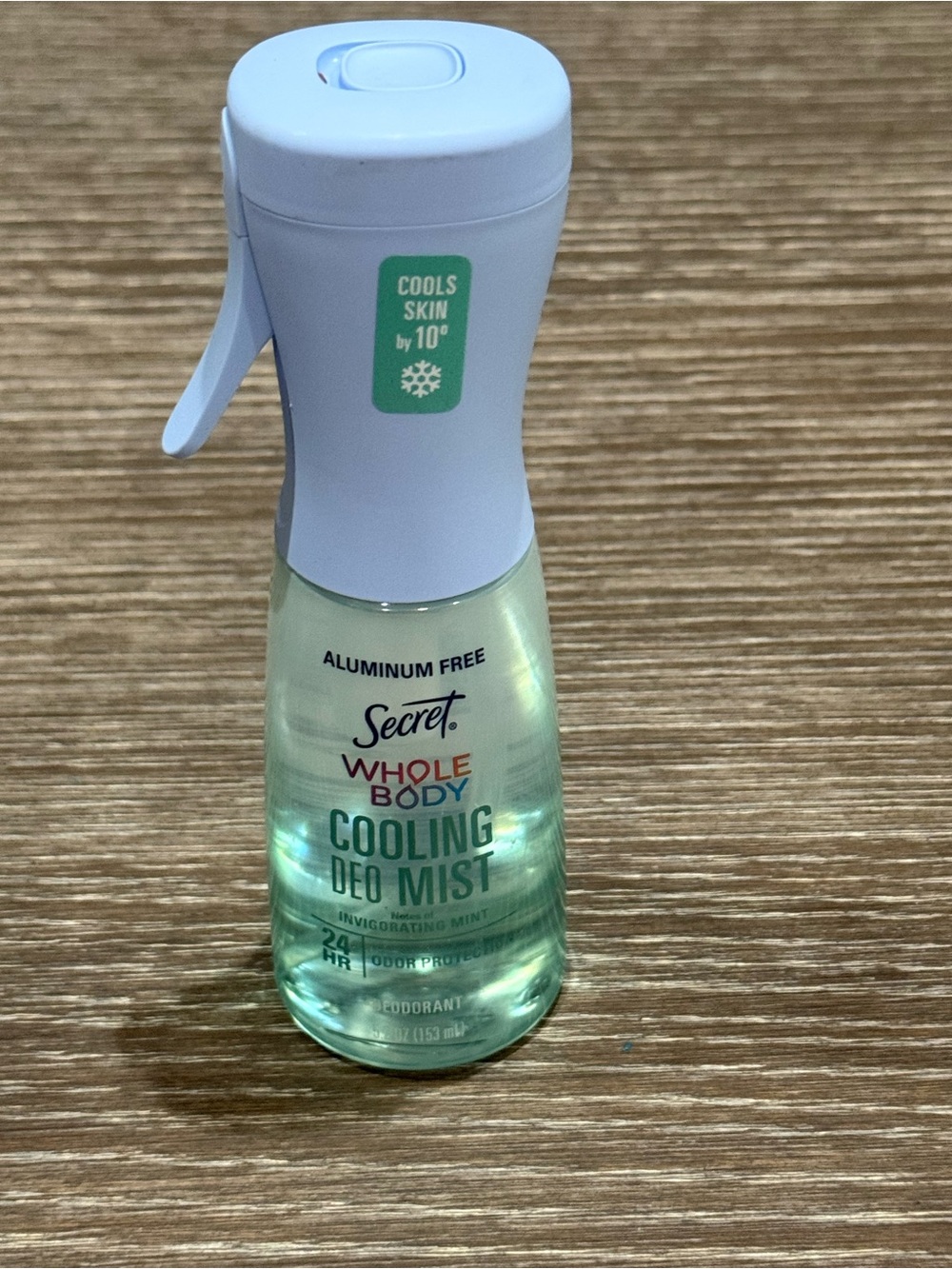 NWT Whole Body Cooling Deo Mist - Invigorating Mint 24 HR odor protection